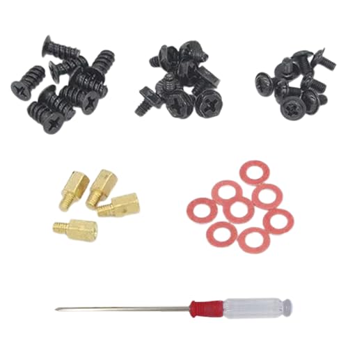 KEXIAO Computer-Schrauben-Motherboard-Abstands-Sortiment für PC-Ventilator, PC-Gehäuse, Festplatten, Lüfter, Netzteil, Grafik, PC-Gehäuse von KEXIAO