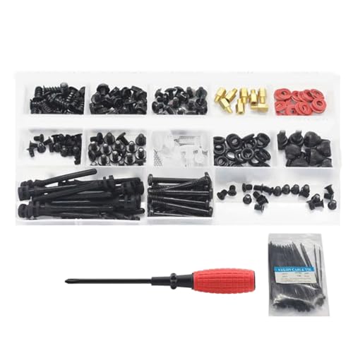 KEXIAO Computer-Schrauben-Motherboard-Abstands-Sortiment für PC-Ventilator, PC-Gehäuse, Festplatten, Lüfter, Netzteil, Grafik, PC-Gehäuse von KEXIAO