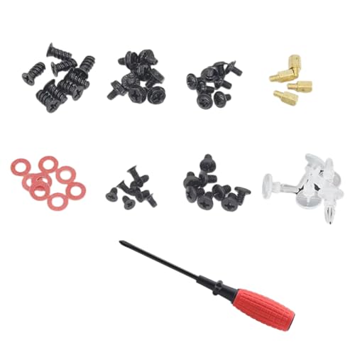 KEXIAO Computer-Schrauben-Motherboard-Abstands-Sortiment für PC-Ventilator, PC-Gehäuse, Festplatten, Lüfter, Netzteil, Grafik, PC-Gehäuse von KEXIAO