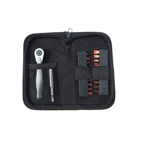 KEXIAO Kleiner Ratschenschlüsselsatz mit Stahl-Bits und ergonomischem Griff für präzise Befestigungsaufgaben, 22-in-1 1/4 Zoll, 72 Zähne KEXIAO Kleiner Ratschenschlüsselsatz mit Stahl-Bits und ergonomischem Griff für präzise Befestigungsaufgaben, 22-in-1 1/4 Zoll, 72 Zähne von KEXIAO