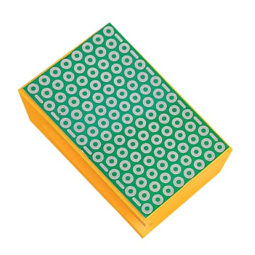 KEXIAO Metall Handpolierpad 60/100/200/400# Stein Glas Keramik Schleifmittel Wiederverwendbar Metall Schleifblock Polierwerkzeug von KEXIAO