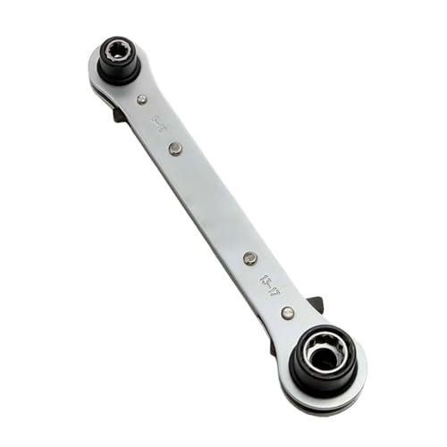 KEXIAO Ratschenschlüssel, bidirektionale Kontrolle, Ratschenschlüssel, 6 bis 19 mm, Doppelkopf, rostbeständiger Schraubenschlüssel KEXIAO Ratschenschlüssel, bidirektionale Kontrolle, Ratschenschlüssel, 6 bis 19 mm, Doppelkopf, rostbeständiger Schraubenschlüssel von KEXIAO