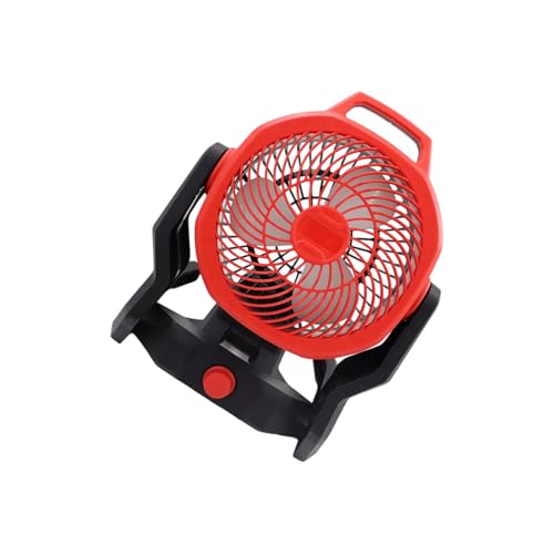 KEXIAO Tragbarer 25,4 cm Camping-Ventilator, Power-Desktop-Bodenventilator für BL1860 BL1850 BL1840 BL1830 BL1820 BL1815 Akku KEXIAO Tragbarer 25,4 cm Camping-Ventilator, Power-Desktop-Bodenventilator für BL1860 BL1850 BL1840 BL1830 BL1820 BL1815 Akku von KEXIAO