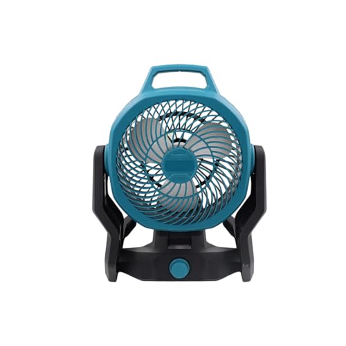 KEXIAO Tragbarer 25,4 cm Camping-Ventilator, Power-Desktop-Bodenventilator für BL1860 BL1850 BL1840 BL1830 BL1820 BL1815 Akku KEXIAO Tragbarer 25,4 cm Camping-Ventilator, Power-Desktop-Bodenventilator für BL1860 BL1850 BL1840 BL1830 BL1820 BL1815 Akku von KEXIAO