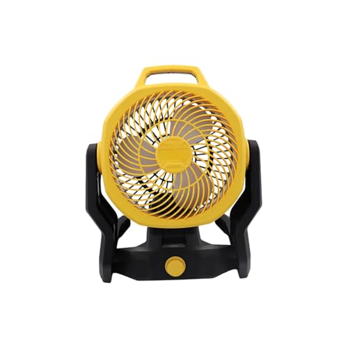 KEXIAO Tragbarer 25,4 cm Camping-Ventilator, Power-Desktop-Bodenventilator für BL1860 BL1850 BL1840 BL1830 BL1820 BL1815 Akku KEXIAO Tragbarer 25,4 cm Camping-Ventilator, Power-Desktop-Bodenventilator für BL1860 BL1850 BL1840 BL1830 BL1820 BL1815 Akku von KEXIAO