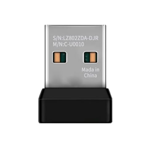 KEXIAO USB-Dongle-Empfänger-Adapter für G502X kabelloser Spiel-Maus-Empfänger, 1 Stück KEXIAO USB-Dongle-Empfänger-Adapter für G502X kabelloser Spiel-Maus-Empfänger, 1 Stück von KEXIAO