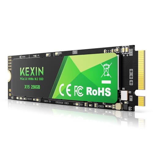 KEXIN SSD M.2 NVMe Interne SSD 256GB M.2 2280, PCIe Gen 3.0,bis zu 2800 MB/s Lesen, 2300 MB/s Schreiben, 3D-NAND-Flash, Internes Solid State Drive PC-Enthusiasten und Gamer KEXIN SSD M.2 NVMe Interne SSD 256GB M.2 2280, PCIe Gen 3.0,bis zu 2800 MB/s Lesen, 2300 MB/s Schreiben, 3D-NAND-Flash, Internes Solid State Drive PC-Enthusiasten und Gamer von KEXIN