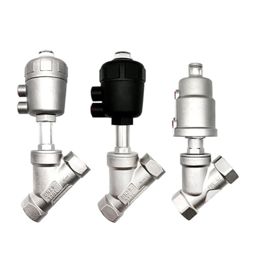 304 stainless steel High Temperature And Corrosion Resistant Steam Pneumatic Valve Y Type Internal Thread Angle Seat Valve.(AS Type DN32) von KEXOTRACB
