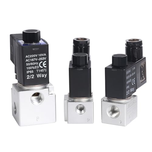 3V2-06 3V2-08-NO 3V2-08-NC 1/4" 3V208 3/2 Way Normal Close Large Flow Pneumatic Parts Solenoid Valve(3V208NOA (AC220V)) von KEXOTRACB