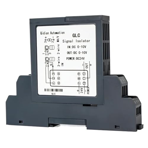 Analog DC Signal Isolation Transmitter 1 in 1 out 1 in 2 out 2 in 2 out Channel 4-20mA 0-20mA 0-200V 0-50V Signal Splitter(4-20MA_DC24V_0-200V) von KEXOTRACB