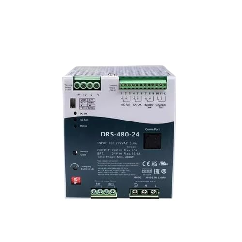 DRS-480-12 DRS-480-24 DRS-480-48 480W All-In-One Intelligent Security Power DRS-480(DRS-480-24) von KEXOTRACB