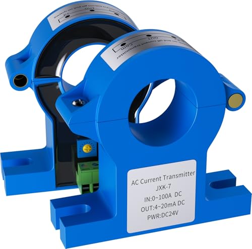 Hall Current Sensor DC AC 600A 1000A DC 4~20mA 0-10V RS485 Hall Current Transducer Split Current Transformer(AC0-500A DC12V_20MM_24V) von KEXOTRACB