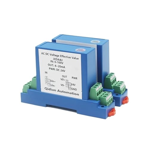 JXDA4U 0-1000V DC Voltage Direct Current Signal Transducer Analog Galvanic Signal Transmitter(0-200V INPUT_AC_DC24V) von KEXOTRACB