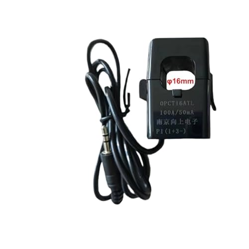 OPCT16ATL 100A/50mA Split Core Current Transformer with 3.5mm Jack Audio Cable 1A 5A 10A 20A 30A 50A 100A/1V Clamp Sensor(OPCT16ATL 50A-1V) von KEXOTRACB