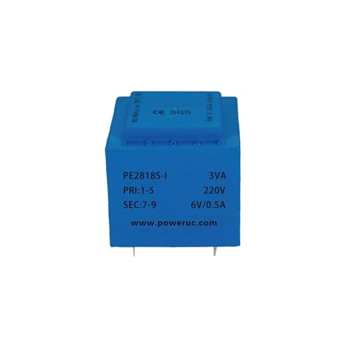 PE2818S-I Power 3VA 220V / 6V/ 7.5V /9V /12V /15V /18V /24V Encapsulated Transformer for PCB Mounted Isolation(3VA-220V-15V) von KEXOTRACB