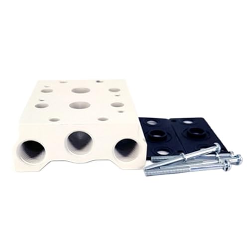 Solenoid Valve Base 4V100 Series 4V110 Plate 100M-2F/3F/4F/5F/6F/7F/8F/9F/10F/11F/12F Manifold(4V100M-2F) von KEXOTRACB
