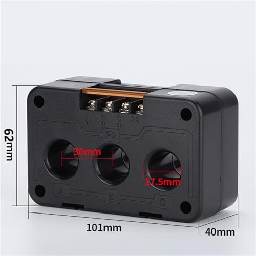Three-phase integrated Current Transformer 18mm 30/5 50/5 100/5 150/5 200/5 0.5 Class Rail installation(150A 5A) von KEXOTRACB