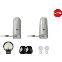 Kit-es revo+ ohne NLS-Schlüssel-Kit für Drehtore mit Flügeln bis 2,3 m, 24 Vdc-Motor Kit-es revo+ ohne NLS-Schlüssel-Kit für Drehtore mit Flügeln bis 2,3 m, 24 Vdc-Motor von KEY AUTOMATION