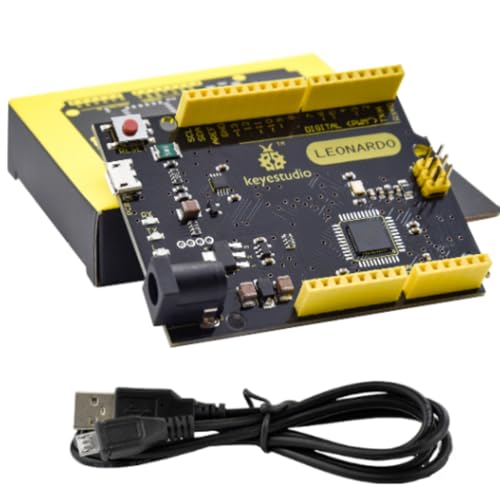 KEYESTUDIO Leonardo R3 Entwicklungsboard Mikrocontroller für Arduino IDE + USB-Kabel KEYESTUDIO Leonardo R3 Entwicklungsboard Mikrocontroller für Arduino IDE + USB-Kabel von KEYESTUDIO
