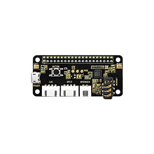 KEYESTUDIO ReSpeaker 2-Mic Pi HAT V1.0 für Raspberry Pi Zero und Zero W, Raspberry Pi B+, Raspberry Pi 2B und 3B/4B KEYESTUDIO ReSpeaker 2-Mic Pi HAT V1.0 für Raspberry Pi Zero und Zero W, Raspberry Pi B+, Raspberry Pi 2B und 3B/4B von KEYESTUDIO