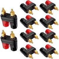 10 Paare lautsprecher terminal, buchsen für bananenstecker,AMP Terminal Endstufe 2-Weg Bananenstecker-Jack,Audio Lautsprecher Terminal bananenbuchse 10 Paare lautsprecher terminal, buchsen für bananenstecker,AMP Terminal Endstufe 2-Weg Bananenstecker-Jack,Audio Lautsprecher Terminal bananenbuchse von KEYOUNG