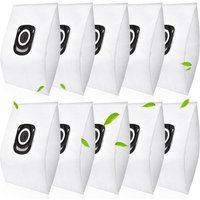 10 Stück Staubsaugerbeutel für Rowenta Hygiene+ ZR200520 ZR200720 ZR200920 Staubbeutel Beutel Compact Power, X-Trem Power & Silence Force Beutel RO64 von KEYOUNG