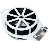 100M Pflanzen bindedraht dünn ummantelt gartendraht weich blumendraht Pflanzendraht rankhilfe mit Schneide für den Garten Bündeln von Pflanzen,Schwarz 100M Pflanzen bindedraht dünn ummantelt gartendraht weich blumendraht Pflanzendraht rankhilfe mit Schneide für den Garten Bündeln von Pflanzen,Schwarz von KEYOUNG