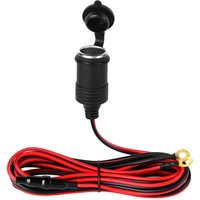 12V Verlängerungskabel Zigarettenanzünder Buchse 3M 14AWG Kabel mit Ringkabelschuhe 10A Sicherung Ladegerät Adapter Auto Wasserdicht 12V Verlängerungskabel Zigarettenanzünder Buchse 3M 14AWG Kabel mit Ringkabelschuhe 10A Sicherung Ladegerät Adapter Auto Wasserdicht von KEYOUNG