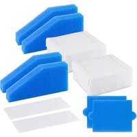2 Stück Filter Set komplett 5-teilig geeignet für Thomas Staubsauger der Baureihe Aqua+,Alternative für Thomas Filterset 99 (Teile-Nr. 787241), von KEYOUNG