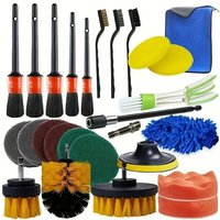 27-teiliges Auto-Detailing-Bürsten-Set, Auto-Detailing-Kit, 27-teiliges Auto-Detailing-Bürsten-Set, Auto-Detailing-Kit, von KEYOUNG