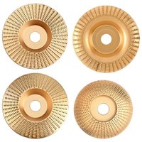 4 Stück Holz schleifscheibe für winkelschleifer, Holzschnitzscheibe frässcheibe Raspelscheibe,Wolframcarbid HolzSchleifen,Schleifscheiben zum Formen, von KEYOUNG