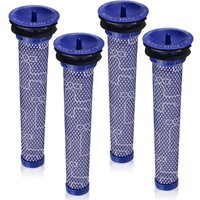 4 x Filtre Kompatibel Mit Dyson V6 V7 V8, Waschbar Ersatzfilter Pre-Filter Kompatibel Mit Dyson DC58 DC59 DC61 DC62 DC74 Animal Prol Part 965661 01 von KEYOUNG