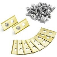 45x Messer für Worx Landroid Messer Mähroboter Klingen Titan Ersatzmesser für Worx Landroid Rasenroboter Titan-Klingen & verbesserte Schrauben Set 45x Messer für Worx Landroid Messer Mähroboter Klingen Titan Ersatzmesser für Worx Landroid Rasenroboter Titan-Klingen & verbesserte Schrauben Set von KEYOUNG