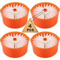 4er-Pack BSV2020 Filter für Black+Decker BSV2020G Akku Staubsauger Ersatzfilter Ersatzteile von KEYOUNG