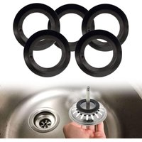 5 Stück Siebkörbchen Spüle Dichtungsring,Lippendichtung Spüle Siebkörbchen Dichtung Dichtungsring abfluss Siebkorbdichtung,Innen Ø 32 mm, Außen Ø 54 5 Stück Siebkörbchen Spüle Dichtungsring,Lippendichtung Spüle Siebkörbchen Dichtung Dichtungsring abfluss Siebkorbdichtung,Innen Ø 32 mm, Außen Ø 54 von KEYOUNG