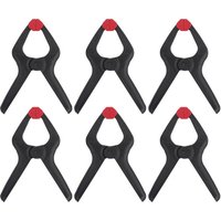 6 er Federzwinge 35 mm 3 kg 1611469 Spann-Weite (max.):35 mm Produktabmessung, Länge: 85 m von KEYOUNG