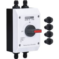 Dc Trennschalter Leistungsschalter IP65 Wasserdicht 32a 1200V pv Combiner Box For Solaranlage Solarmodul Anlage Solarmodule von KEYOUNG