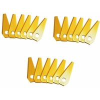 Ersatzmesser Klingen für Mähroboter I Rasenmäher Messer I Universal Ersatzklingen Roboter-Rasenmähermesser I Rasenroboter Messerset Klingenmesser, 18 Ersatzmesser Klingen für Mähroboter I Rasenmäher Messer I Universal Ersatzklingen Roboter-Rasenmähermesser I Rasenroboter Messerset Klingenmesser, 18 von KEYOUNG