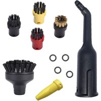 Dampfreiniger-Zubehör kompatibel mit für Karcher, Rundbürste, große Rundbürstendüse, Ersatzteile, kompatibel für Karcher SC1 SC2 SC3 SC4 SC5 SC7 von KEYOUNG