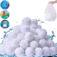 Filterbälle, 800 g wiederverwendbarer Schwimmbad-Filterball, ersetzen Schwimmbad-Filtrationssand, geeignet für Schwimmbad-Filtrationssysteme von KEYOUNG