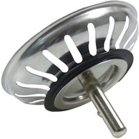 Keyoung - Spülbecken Siebkörbchenr, Ø80mm Waschbeckenstöpsel,Anti Clogging Sieb Waschbeckenstöpsel, Drain Filter Sink Drain Plug Stopper mit Korb für von KEYOUNG