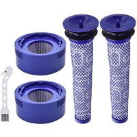 Keyoung - V8 Filter für Dyson, 2 Stück V7 V8 Vorfilter und Motorfilter für Dyson V8 V7 Animal Plus Extra Absolute Fluffy Batterie Vakuum Motorhead von KEYOUNG