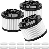 LSV-V201F Staubsaugerfilter kompatibel mit Levoit LVAC-200 Akku Staubsauger, Echter hepa Filter wird mit Schaumstofffilter (3 Sätze) von KEYOUNG