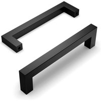 Möbelgriffe Edelstahl Schwarz Schrankgriffe Küchengriffe 128mm Lochabstand Schubladengriffe Zinklegierung Schubladengriffe für Küchenschränke Möbelgriffe Edelstahl Schwarz Schrankgriffe Küchengriffe 128mm Lochabstand Schubladengriffe Zinklegierung Schubladengriffe für Küchenschränke von KEYOUNG