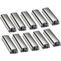 Keyoung - Push to Open Möbelschnäpper Schrank Federschnäpper Schubladen Push Lock Türschnäpper im Möbelbau Stahl vernickelt verbesserter Türöffner von KEYOUNG