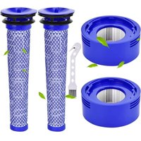 Rebirthcare 2 stück v7 v8 Filter für Dyson, ersatzteile für Dyson v7 v8 Absolute Animal Plus pro Motorhead staubsauger Filter ersatzfilter Set von KEYOUNG