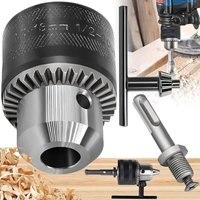 Selbstspannendes Schnellspannfutter, 1.5-13 Mm Schnellspannbohrfutter Metall, Bohrfutter Chucks Sds Plus Adapter, Bohrfutter Sechskant Schaft, 1/2' x von KEYOUNG