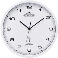 Wanduhr Funk Automatische Zeitumstellung Geräuscharm Quarzuhrwerk Analog 31 cm Indoor Funkuhr Uhr Modern Weiß Wanduhr Funk Automatische Zeitumstellung Geräuscharm Quarzuhrwerk Analog 31 cm Indoor Funkuhr Uhr Modern Weiß von KEYOUNG