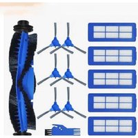 Zubehör für Eufy RoboVac 11S Max RoboVac 15C Max RoboVac 30C Max Staubsauger Ersatzteile 13 Stück,1 Rollbürste 5 Hepa-Filter 6 Seitenbürsten1 von KEYOUNG