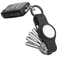 AirTag Vegan Leather Case Air Black - Keysmart von KEYSMART